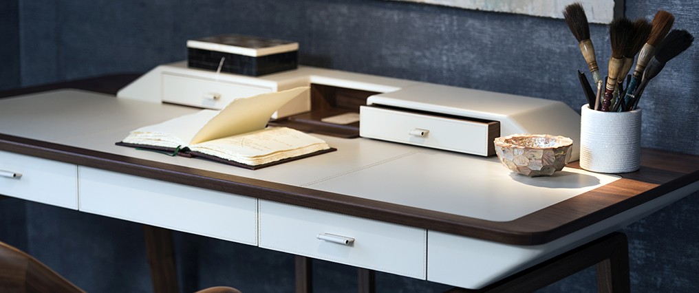 Van der Voort Interiors - Giorgetti collection desk